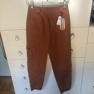 Banana Republic Rust colored Cargo Pants size 00 petite